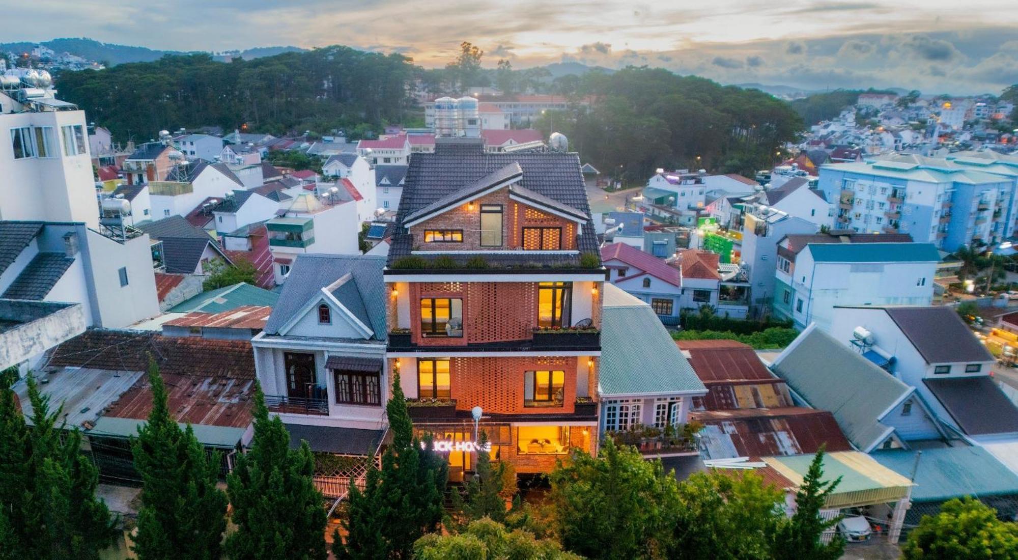 The Brick Home Dalat Da Lat Exterior foto